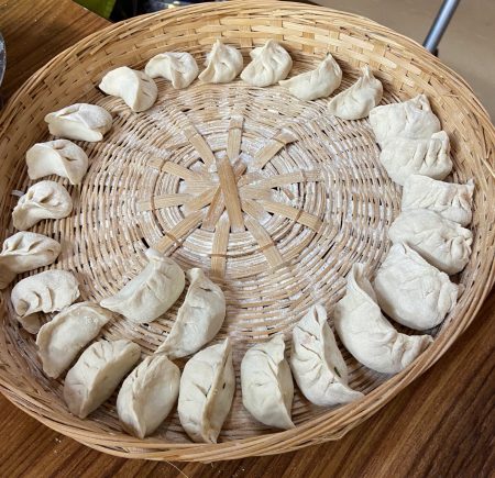 plate of dumplings Image