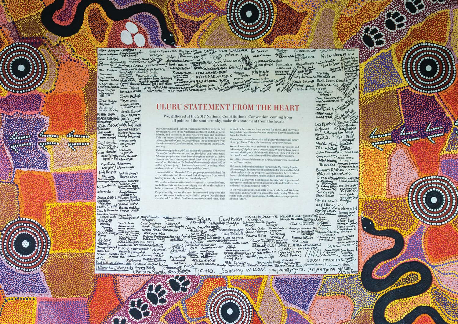 SMRC support for Uluru Statement from the Heart