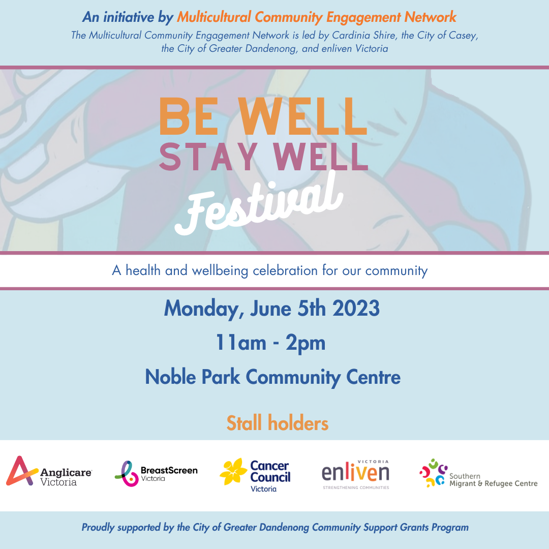 Be Well, Stay Well Festival